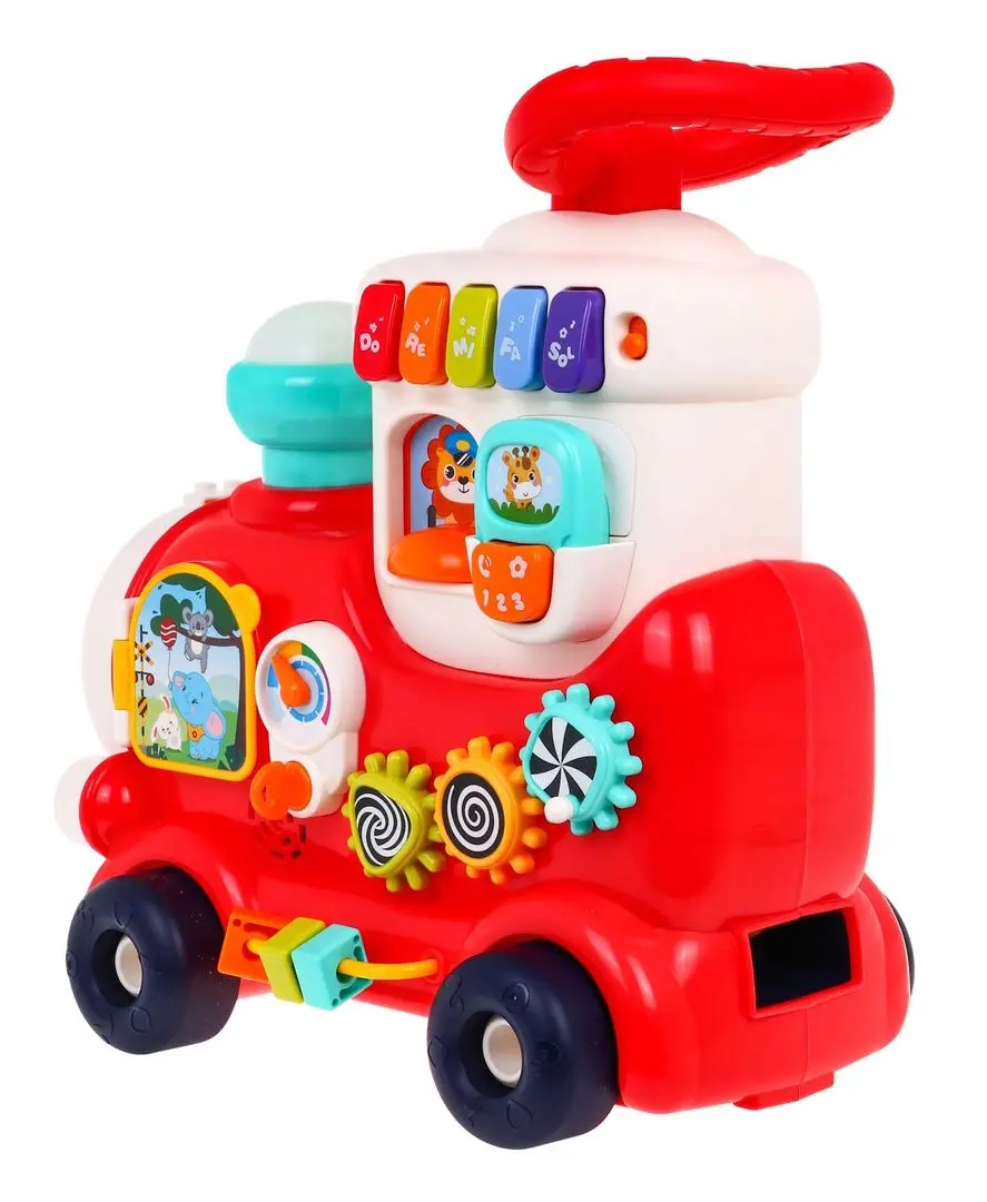 Толокар Hola Toys Train 4in1 8990 (Red/White)