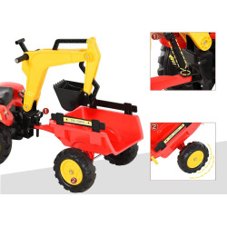 Толокар HomCom 341-033 (Red/Yellow) Thumb