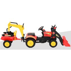 Толокар HomCom 341-033 (Red/Yellow) Thumb