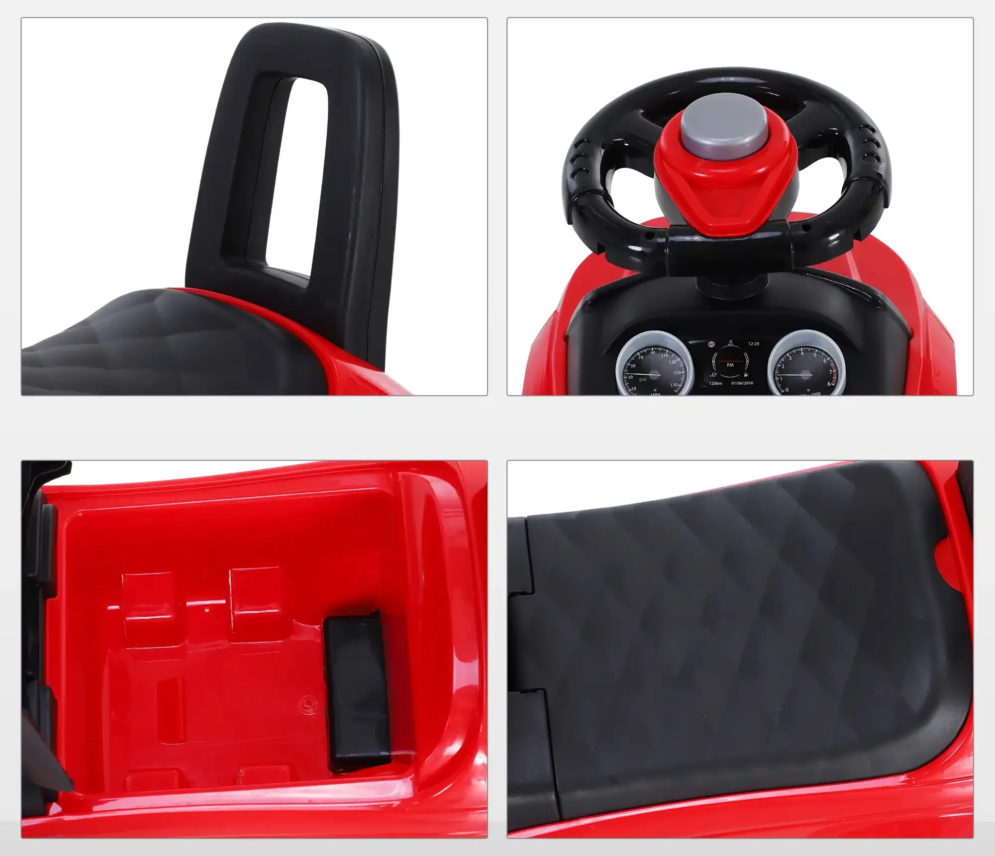 Толокар HomCom 370-083RD (Red) - 4