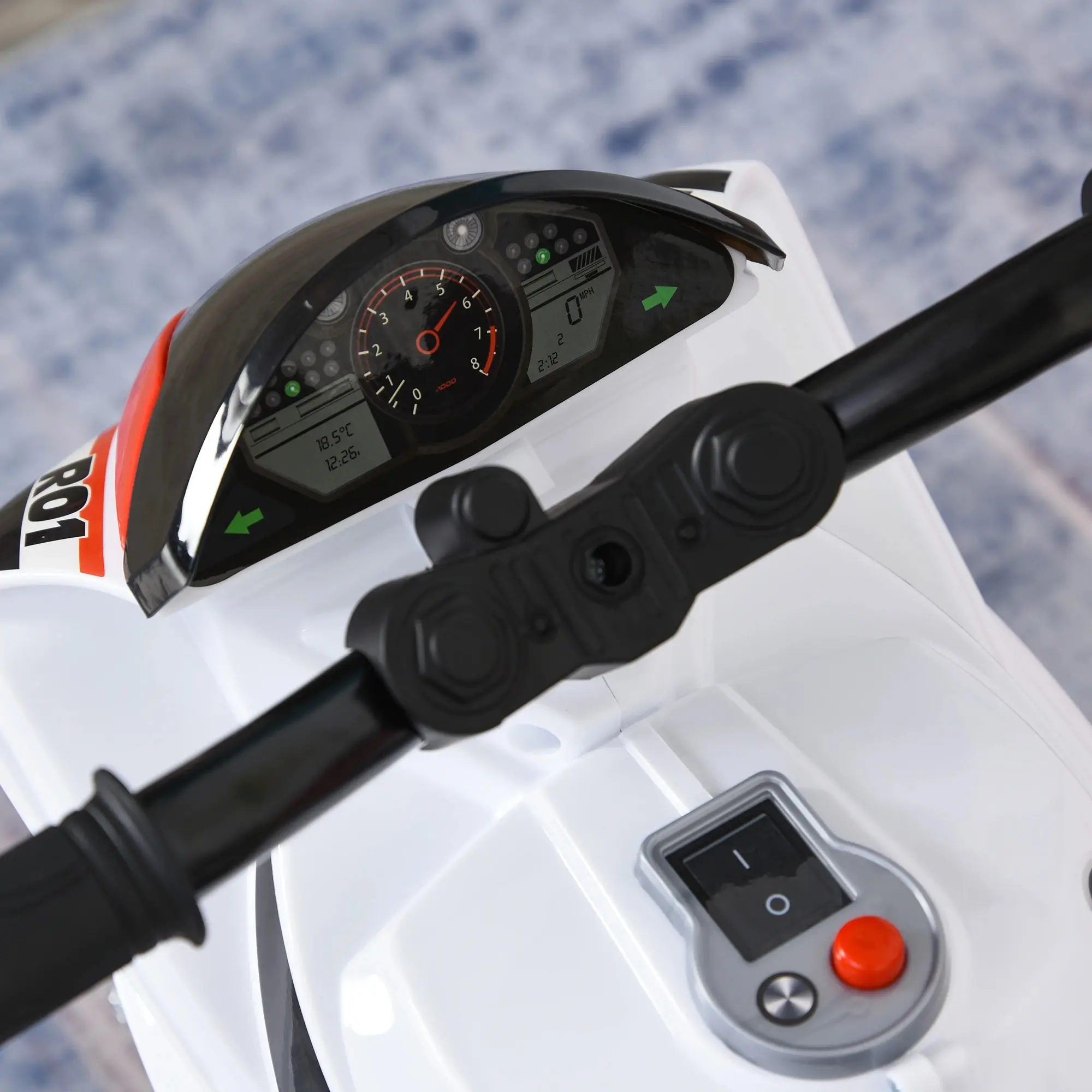 Tolocar Homcom 370-097WT (White) - 3