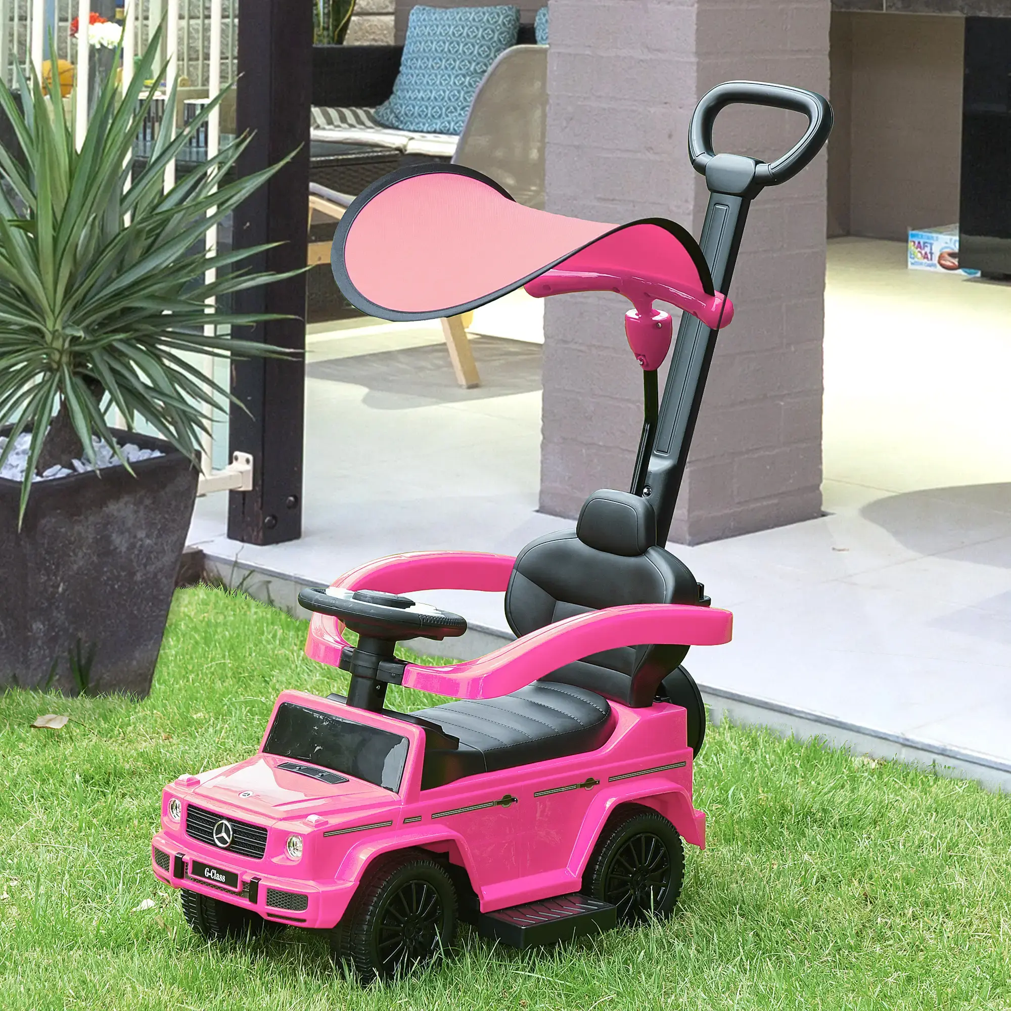Tolocar HomCom Excavator 370-162PK (Pink) - 6