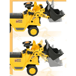 Толокар HomCom Excavator 301-058 (Yellow/Black) Thumb