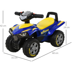 Tolocar HomCom Goodyear 370-108BU (Blue/Yellow) Thumb