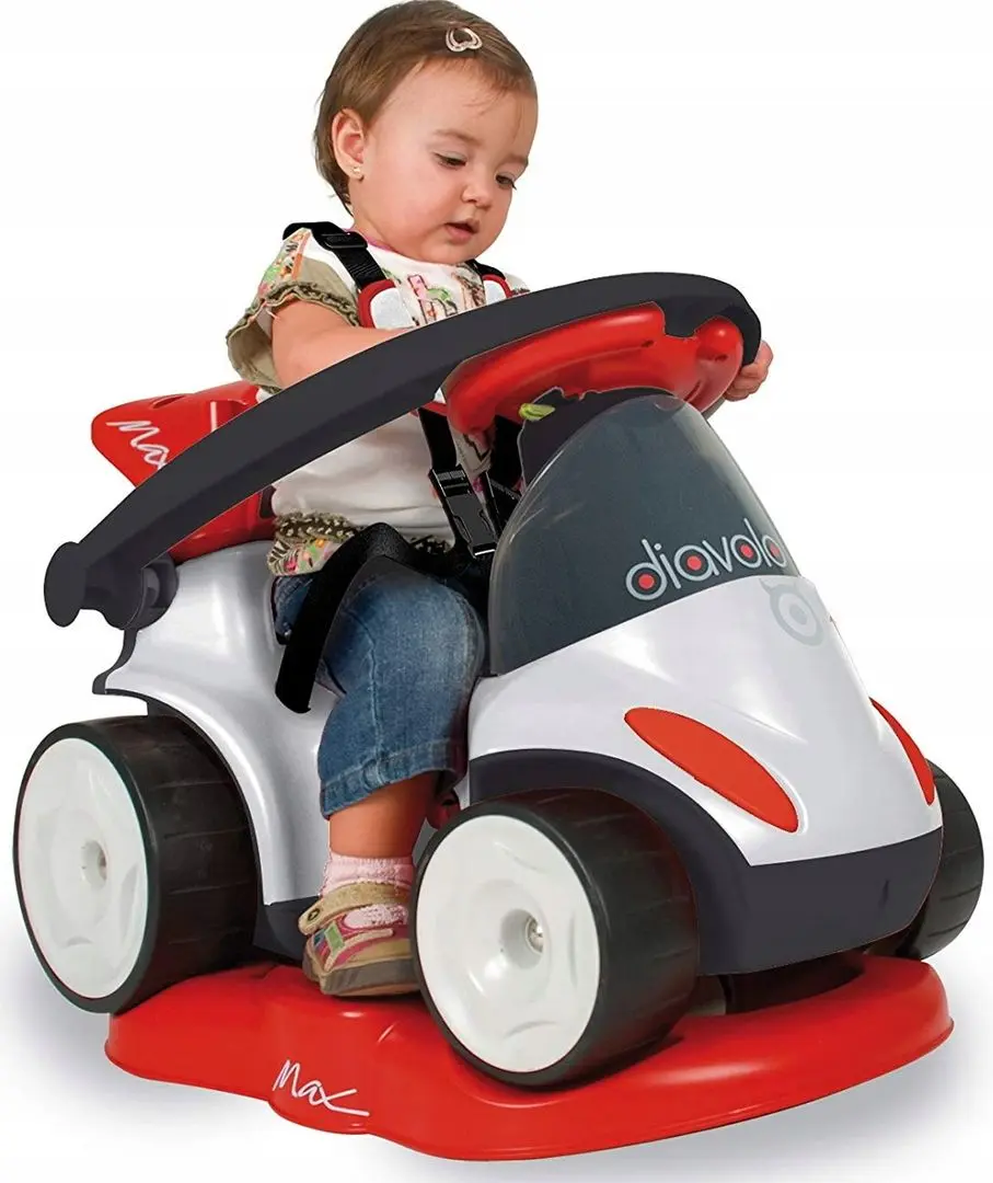 Толокар 9в1 Injusa Multifunctional Rocker Diavolo (Red/White/Black) - 3