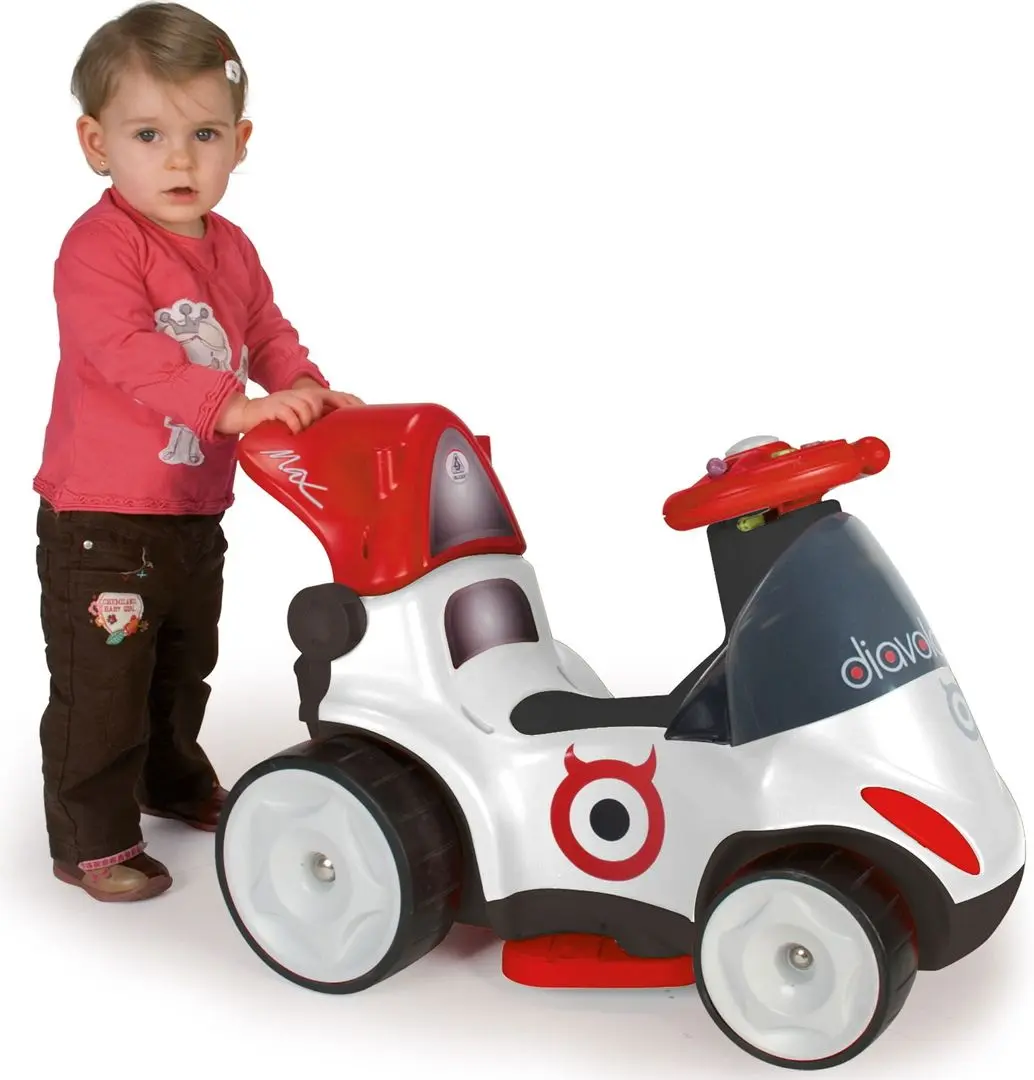 Толокар 9в1 Injusa Multifunctional Rocker Diavolo (Red/White/Black) - 4