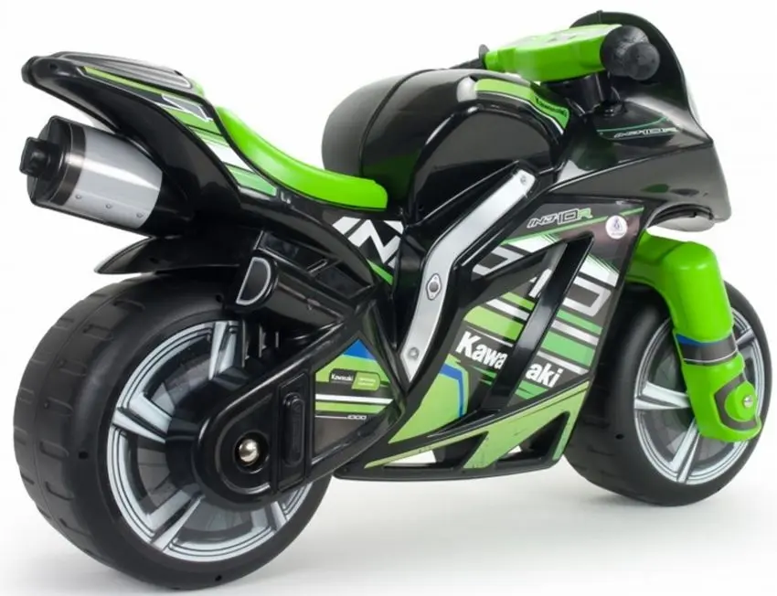 Толокар Injusa Kawasaki Winner Ride-On (Black/Green) - 2