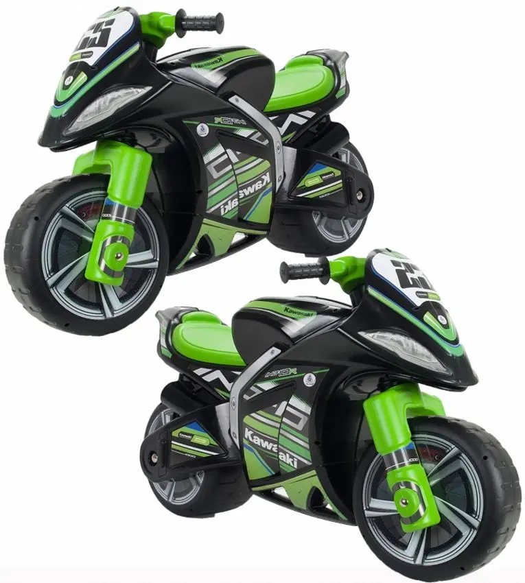 Толокар Injusa Kawasaki Winner Ride-On (Black/Green) - 3