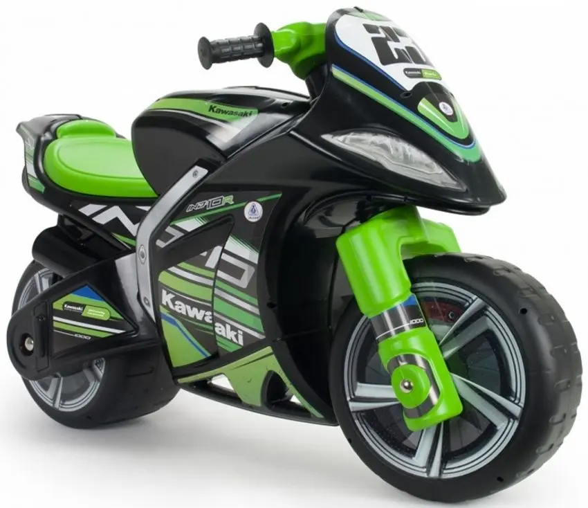 Толокар Injusa Kawasaki Winner Ride-On (Black/Green)