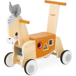 Толокар Janod Donkey from the Farm J03325 (Brown)
