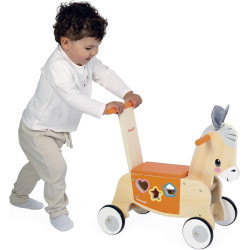 Толокар Janod Donkey from the Farm J03325 (Brown) Thumb