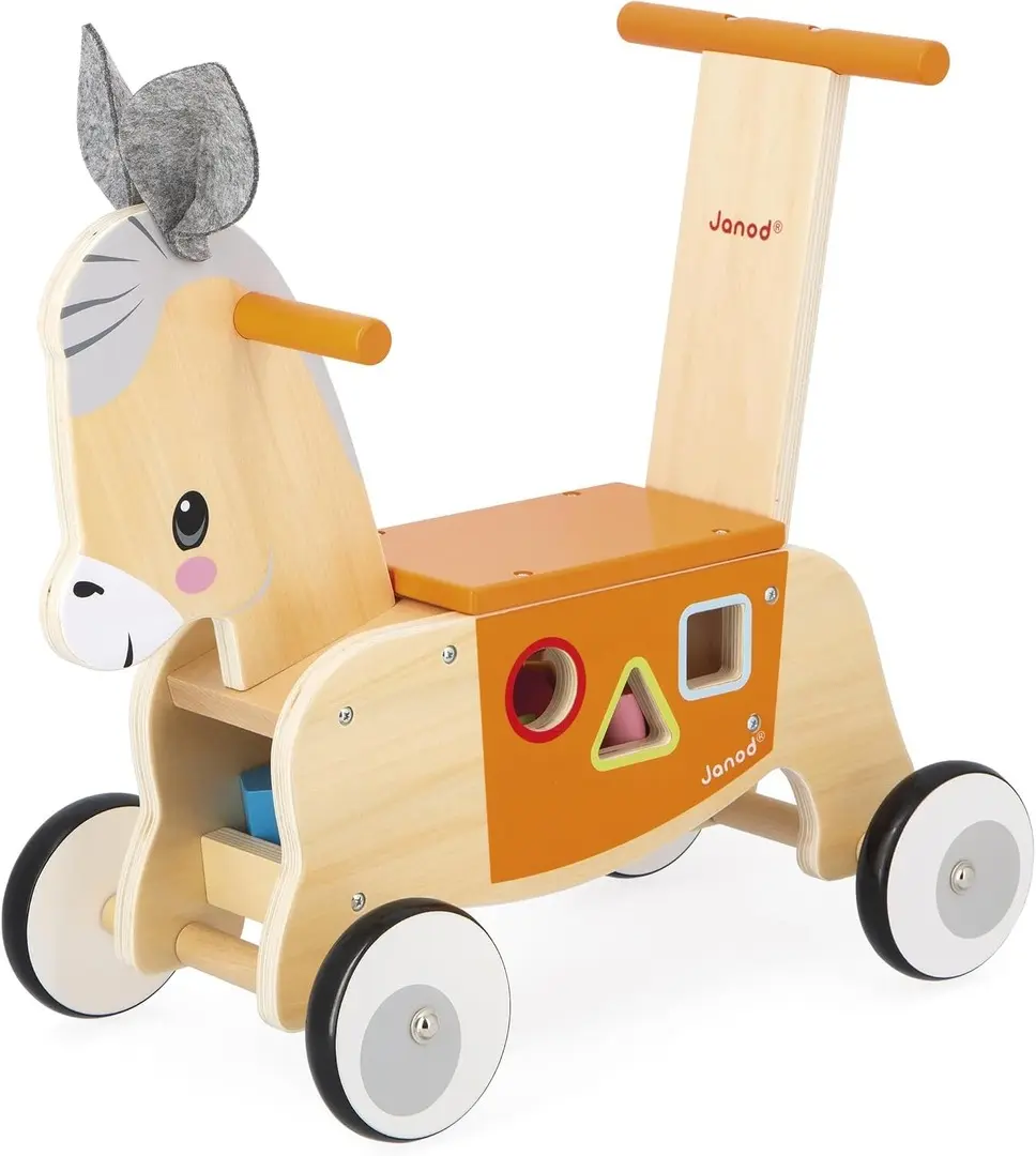 Толокар Janod Donkey from the Farm J03325 (Brown)