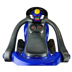 Толокар 3в1 Lean Cars Mega Car (Blue) Thumb