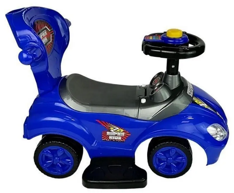 Толокар 3в1 Lean Cars Mega Car (Blue)
