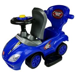 Толокар 3в1 Lean Cars Mega Car (Blue) Thumb