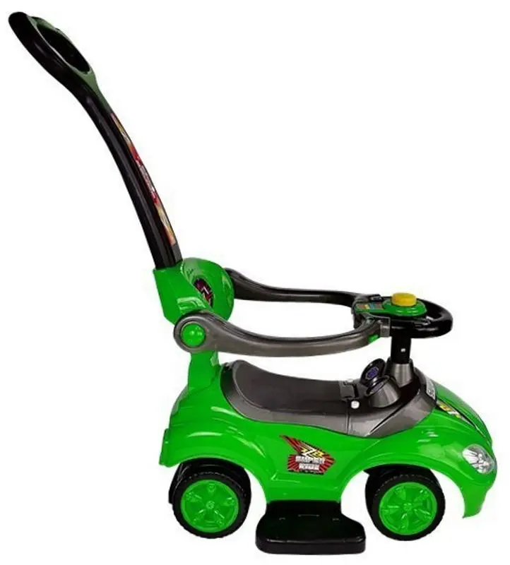Толокар 3в1 Lean Cars Mega Car (Green) - 2