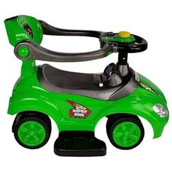 Толокар 3в1 Lean Cars Mega Car (Green) Thumb