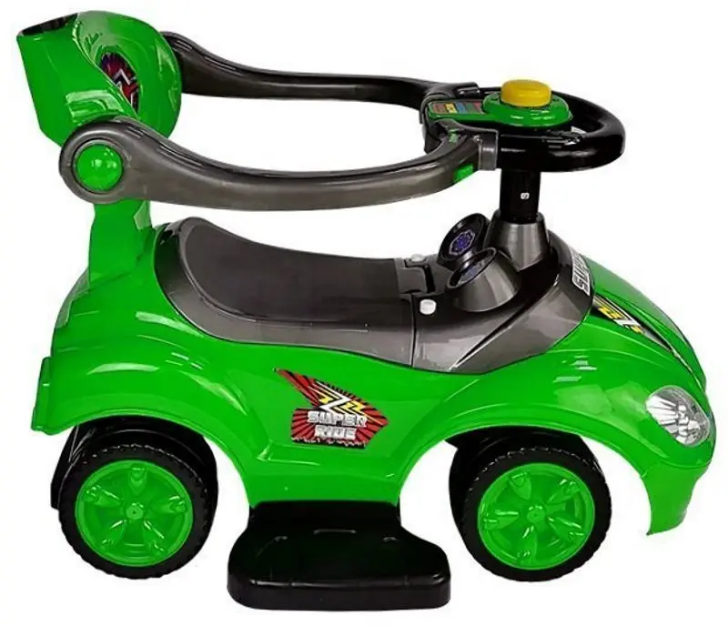 Толокар 3в1 Lean Cars Mega Car (Green) - 4