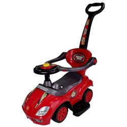 Толокар 3в1 Lean Cars Mega Car (Red)