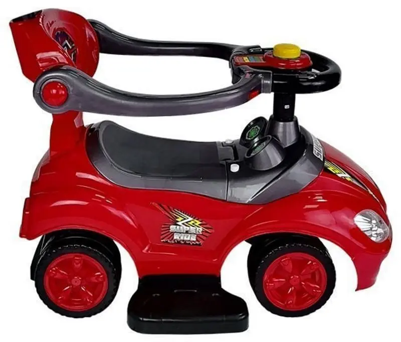 Толокар 3в1 Lean Cars Mega Car (Red) - 4