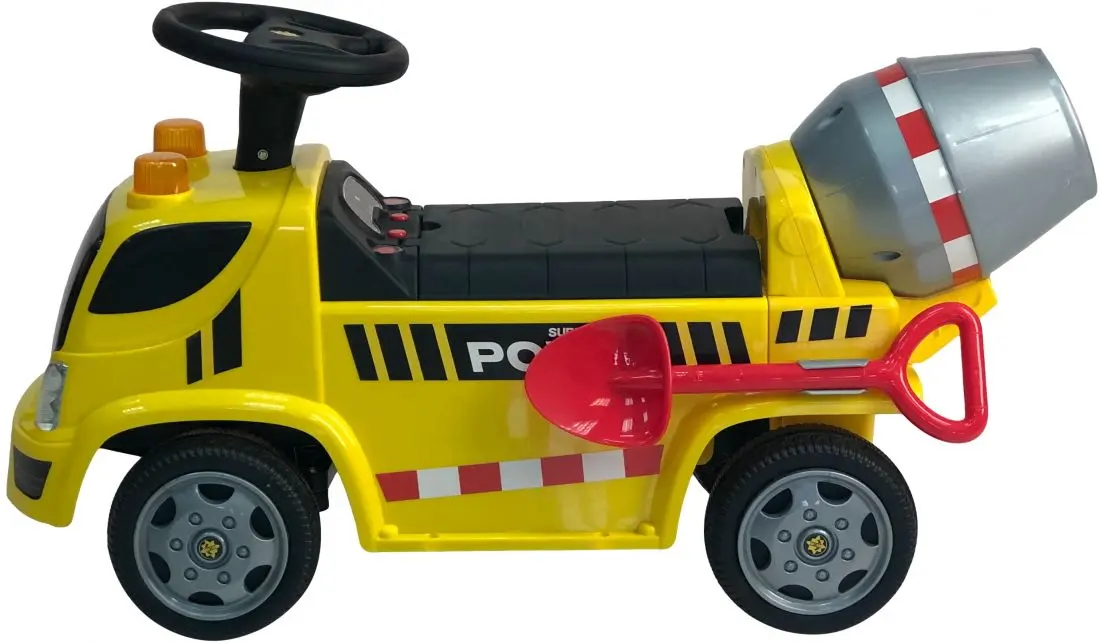 Tolocar Lean Cars Concrete Loader Construction Vehicle 9182 (Yellow) - 2