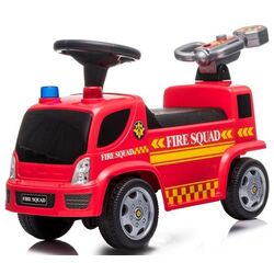 Толокар Lean Cars Fire Brigade Truck (Red) Thumb