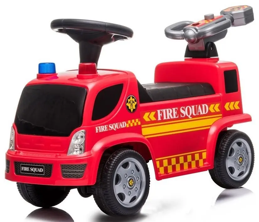 Толокар Lean Cars Fire Brigade Truck (Red) - 3