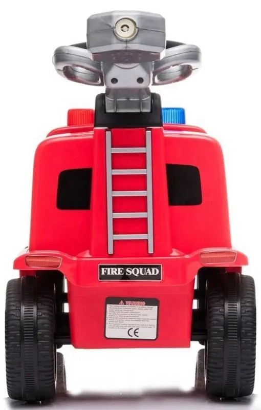 Толокар Lean Cars Fire Brigade Truck (Red) - 6