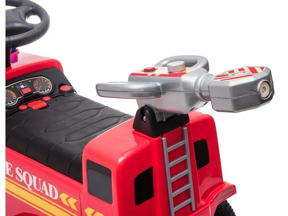 Толокар Lean Cars Fire Brigade Truck (Red) - 7