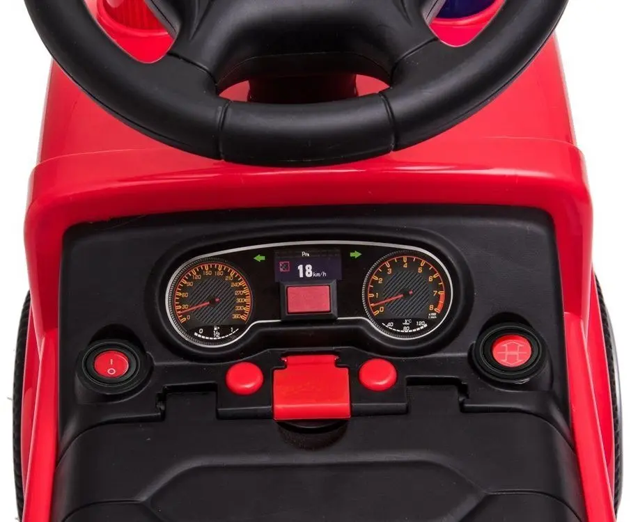 Толокар Lean Cars Fire Brigade Truck (Red) - 9