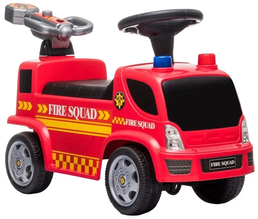 Толокар Lean Cars Fire Brigade Truck (Red)