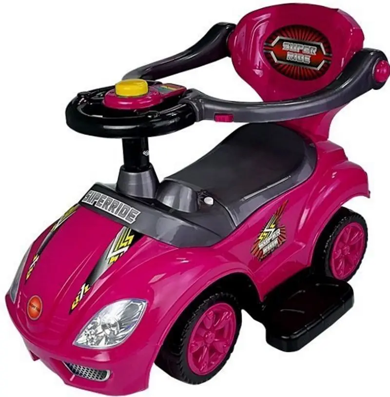 Толокар 3в1 Leantoys Mega Car (Mauve) - 3