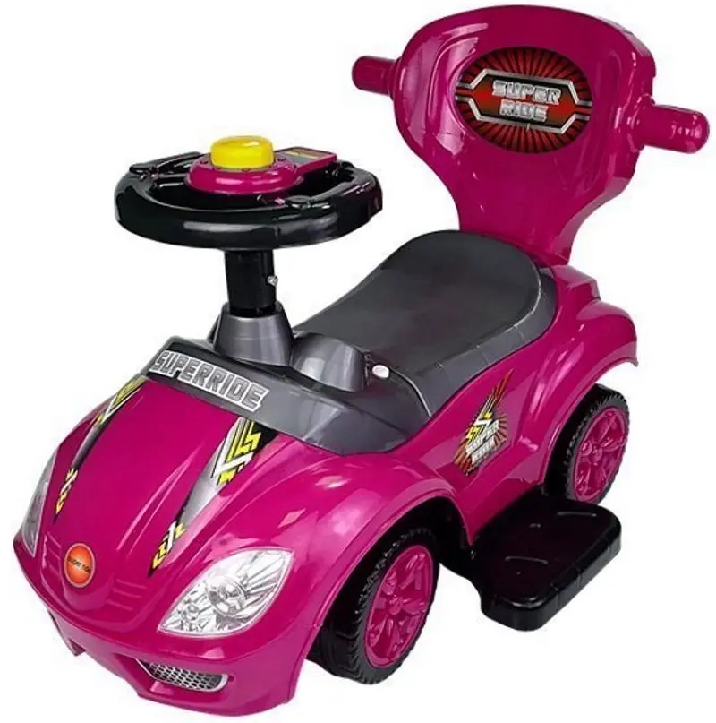 Толокар 3в1 Leantoys Mega Car (Mauve) - 6