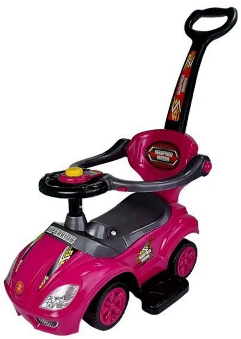 Толокар 3в1 Leantoys Mega Car (Mauve)