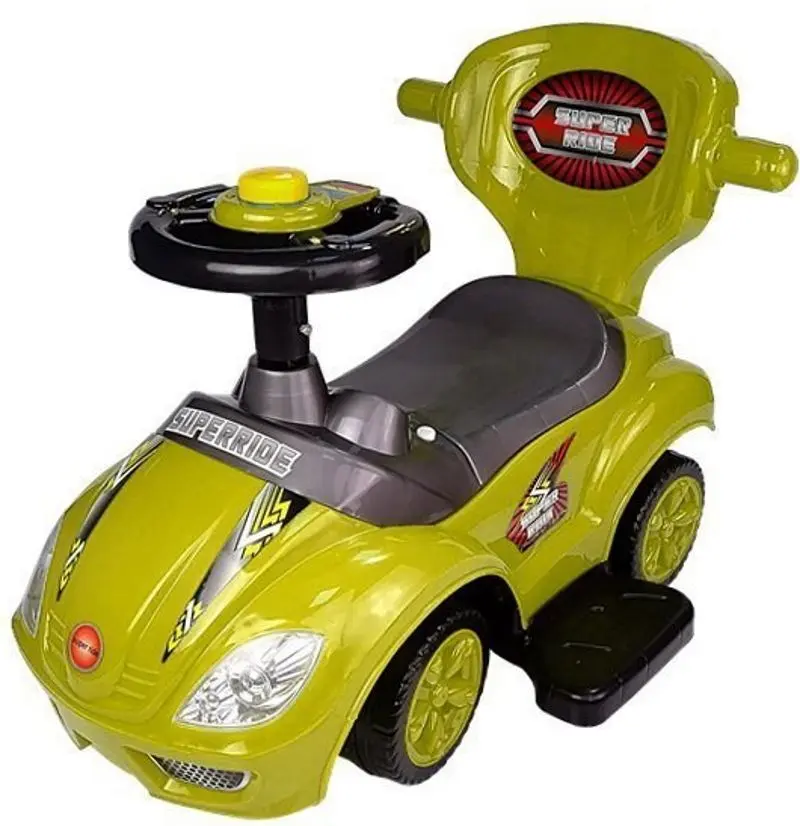 Толокар 3в1 Leantoys Mega Car (Yellow) - 8