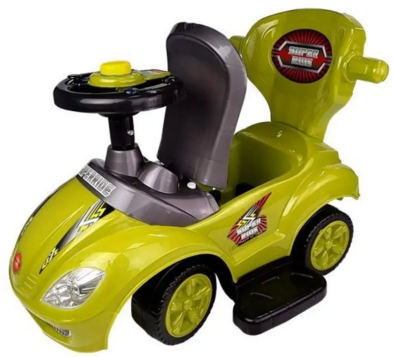 Толокар 3в1 Leantoys Mega Car (Yellow) - 10