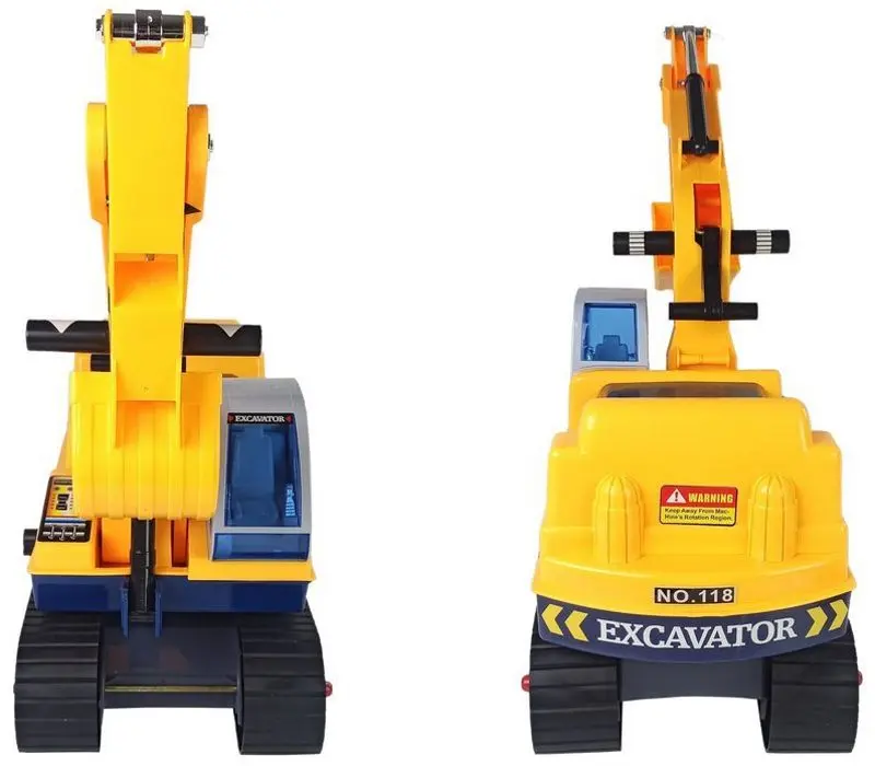 Tolocar LeanToys Construction Rider (Yellow) - 6