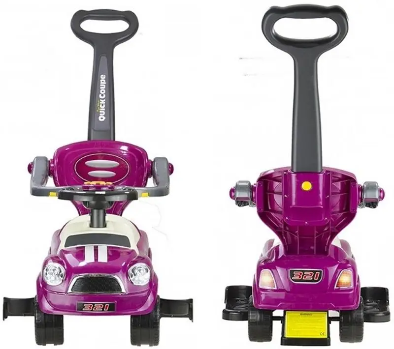 Толокар Leantoys Coupe (Mauve) - 6