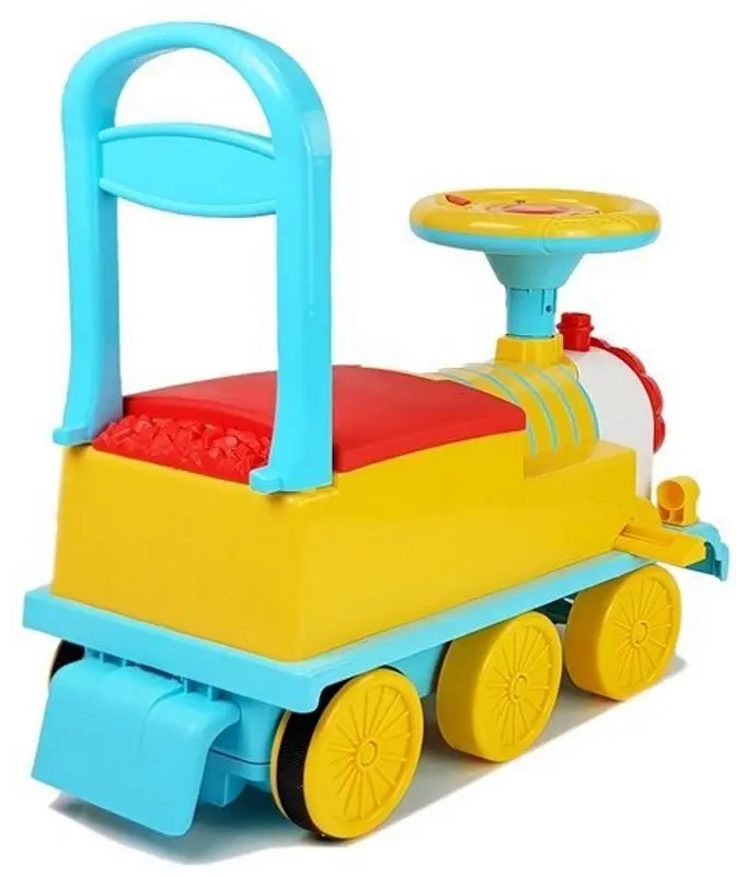 Толокар LeanToys Lion Train (Yellow/Blue) - 2