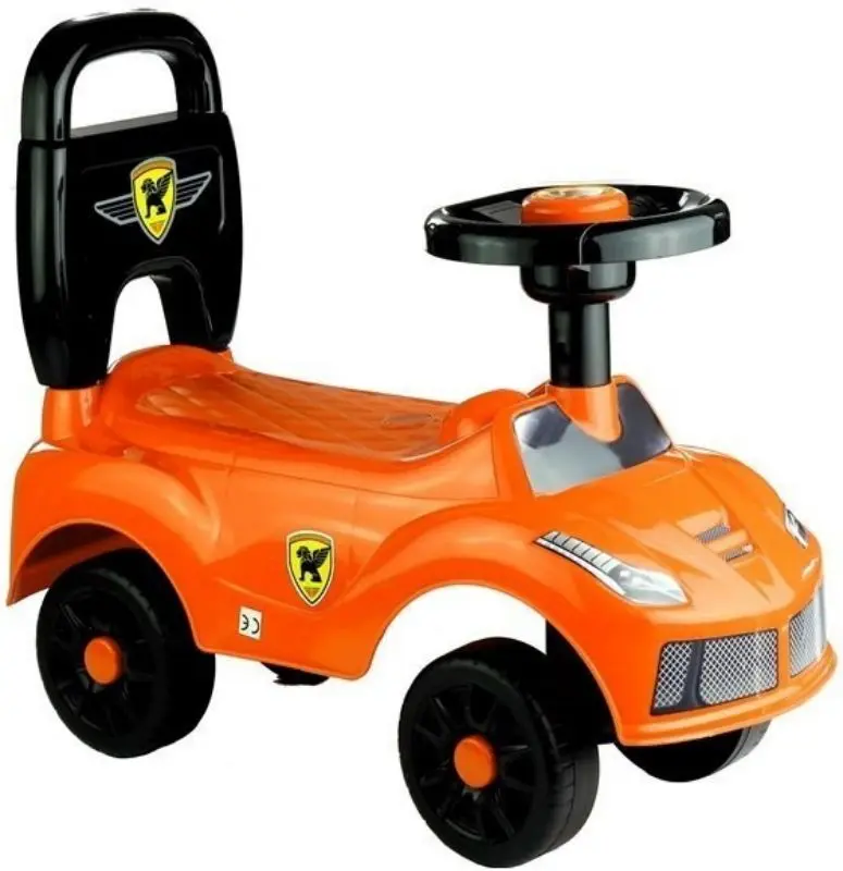 Толокар LeanToys Stickers (Orange/Black) - 2