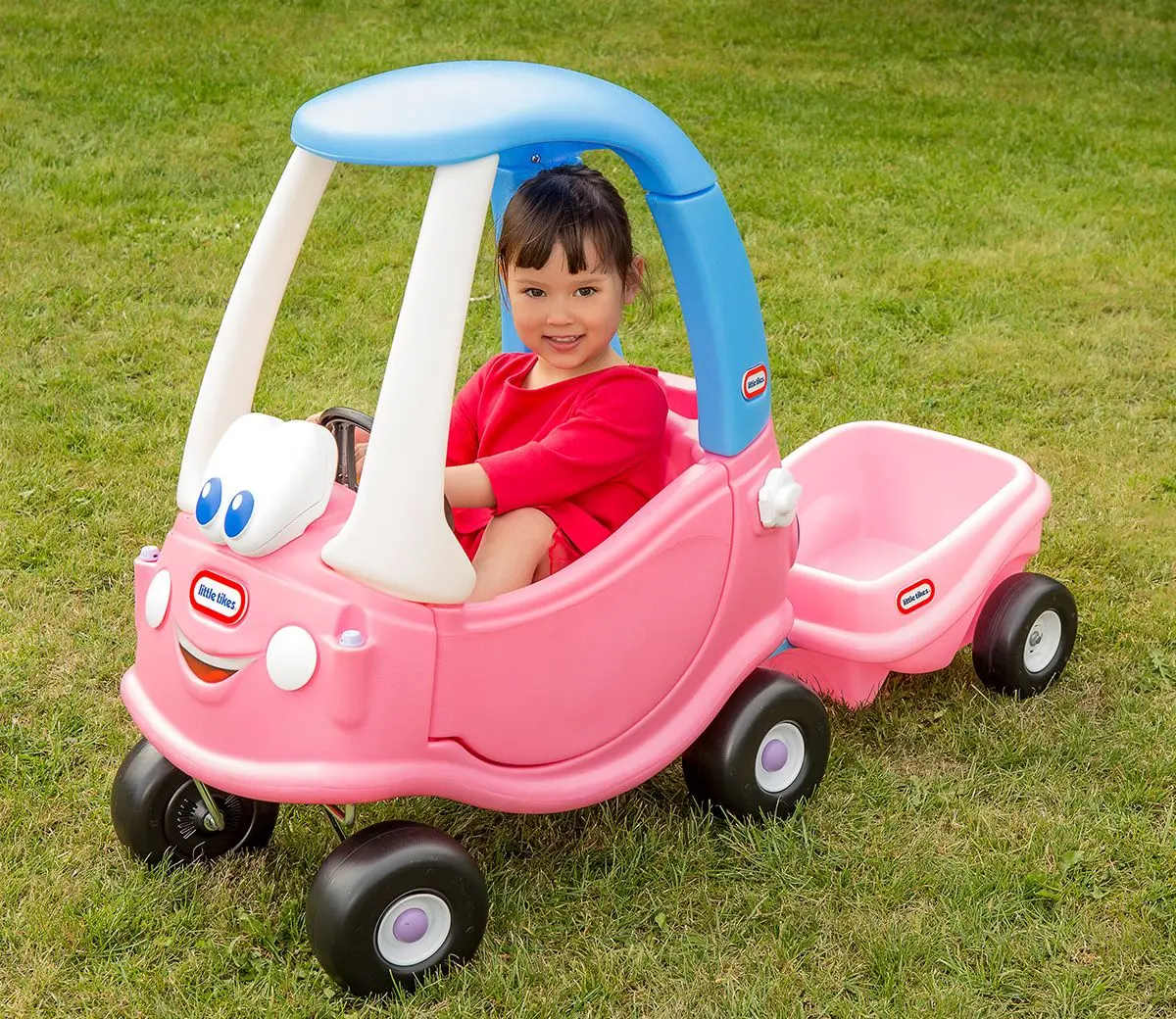 Remorca pentru tolocar Little Tikes Cozy Coupe 621451 (Pink) - 3