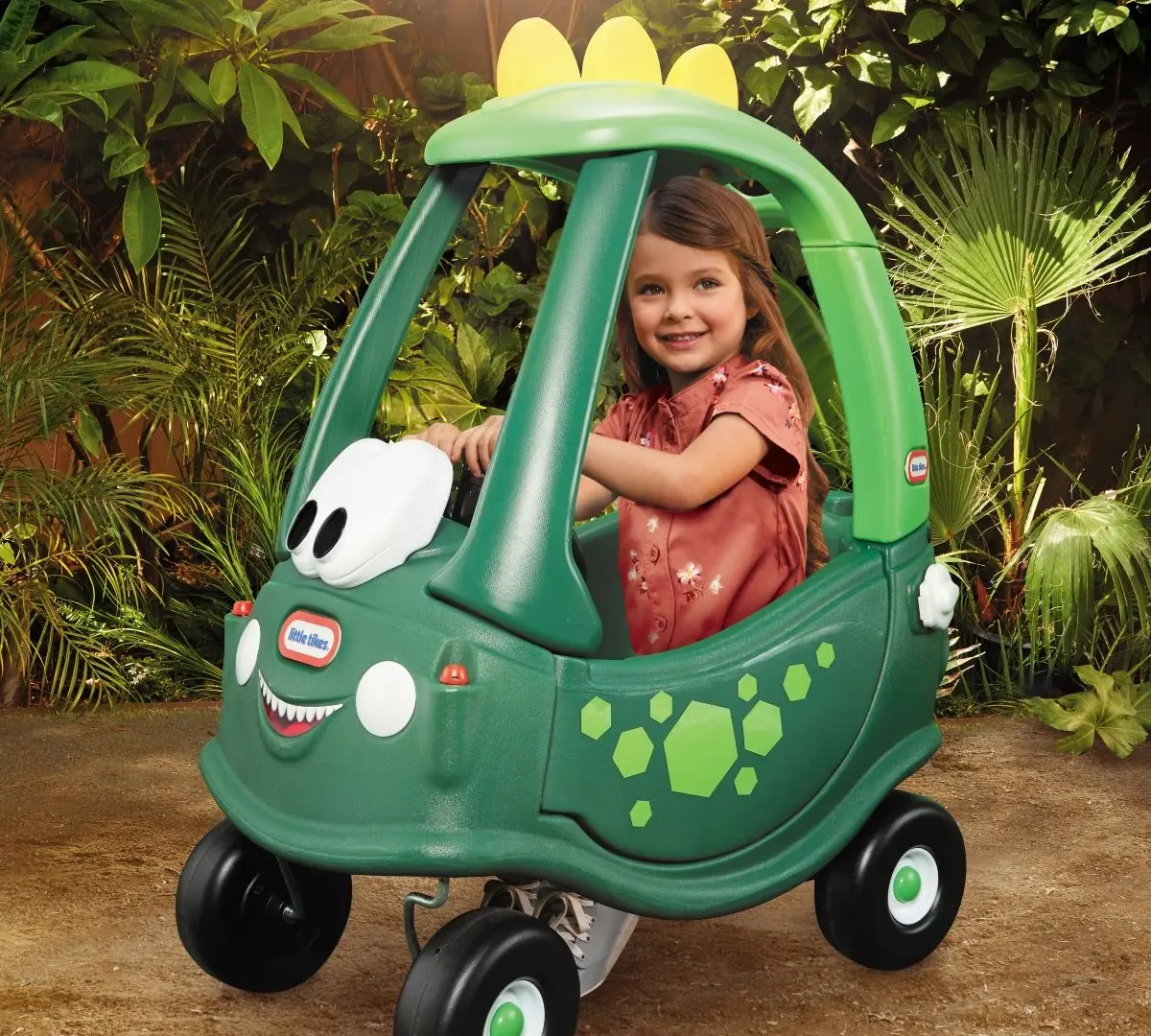 Толокар Little Tikes Cozy Coupe Dino (Green) - 6