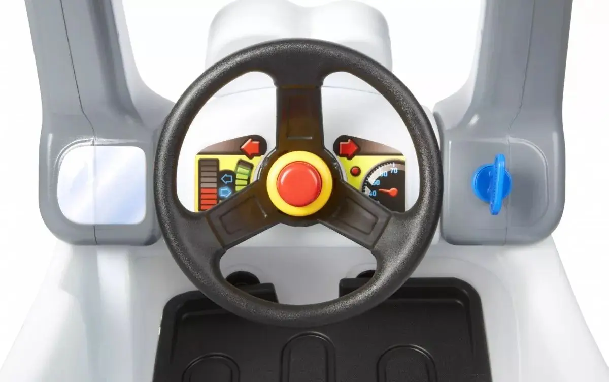 Tolocar Little Tikes Cozy Coupe Police (White/Grey) - 4