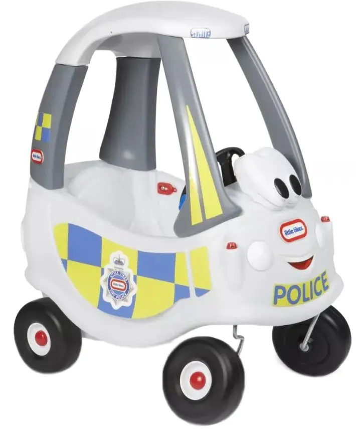 Tolocar Little Tikes Cozy Coupe Police (White/Grey)