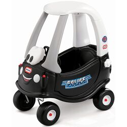 Tolocar Little Tikes Patrol Cozy Coupe 30th Anniversary Edition (White/Black)
