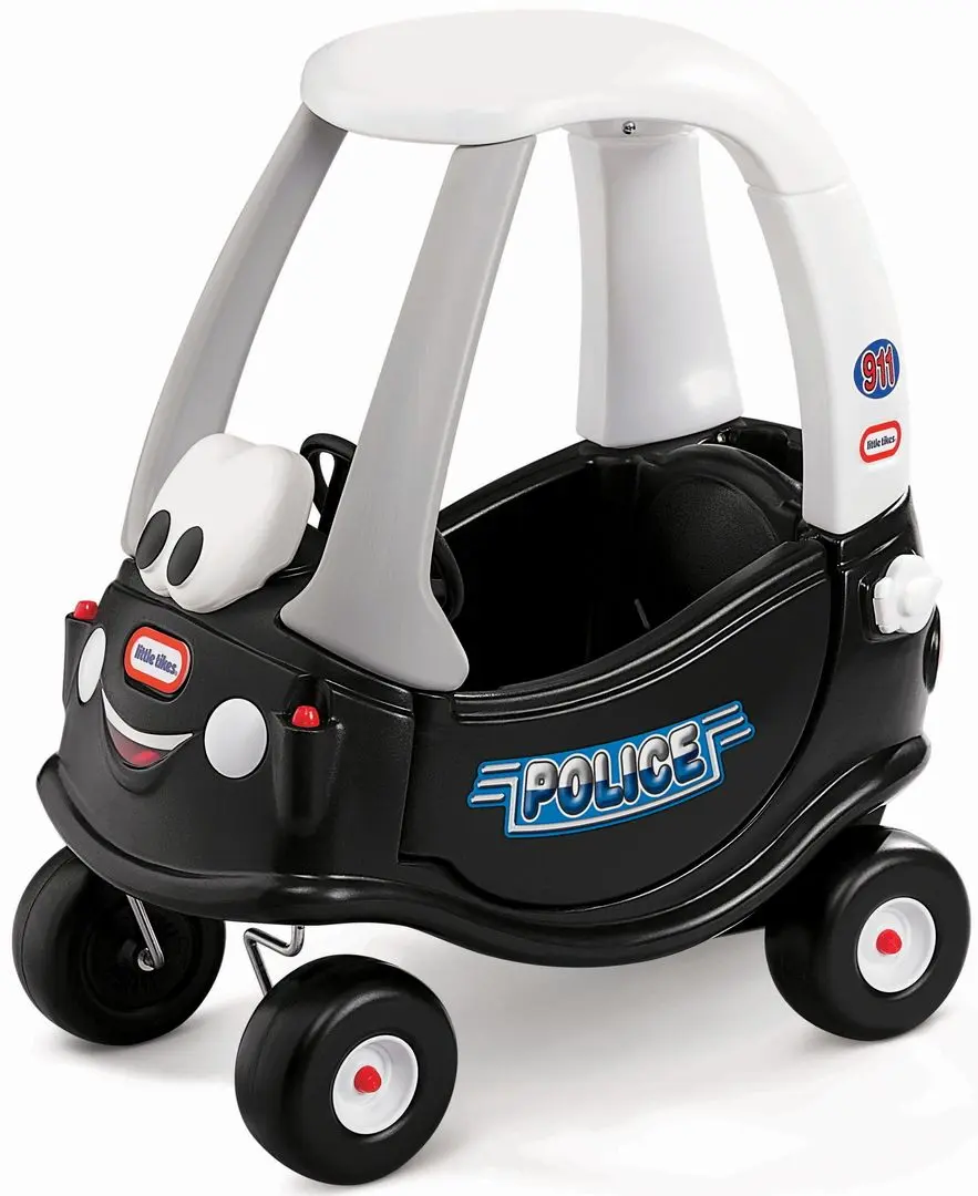 Tolocar Little Tikes Patrol Cozy Coupe 30th Anniversary Edition (White/Black)