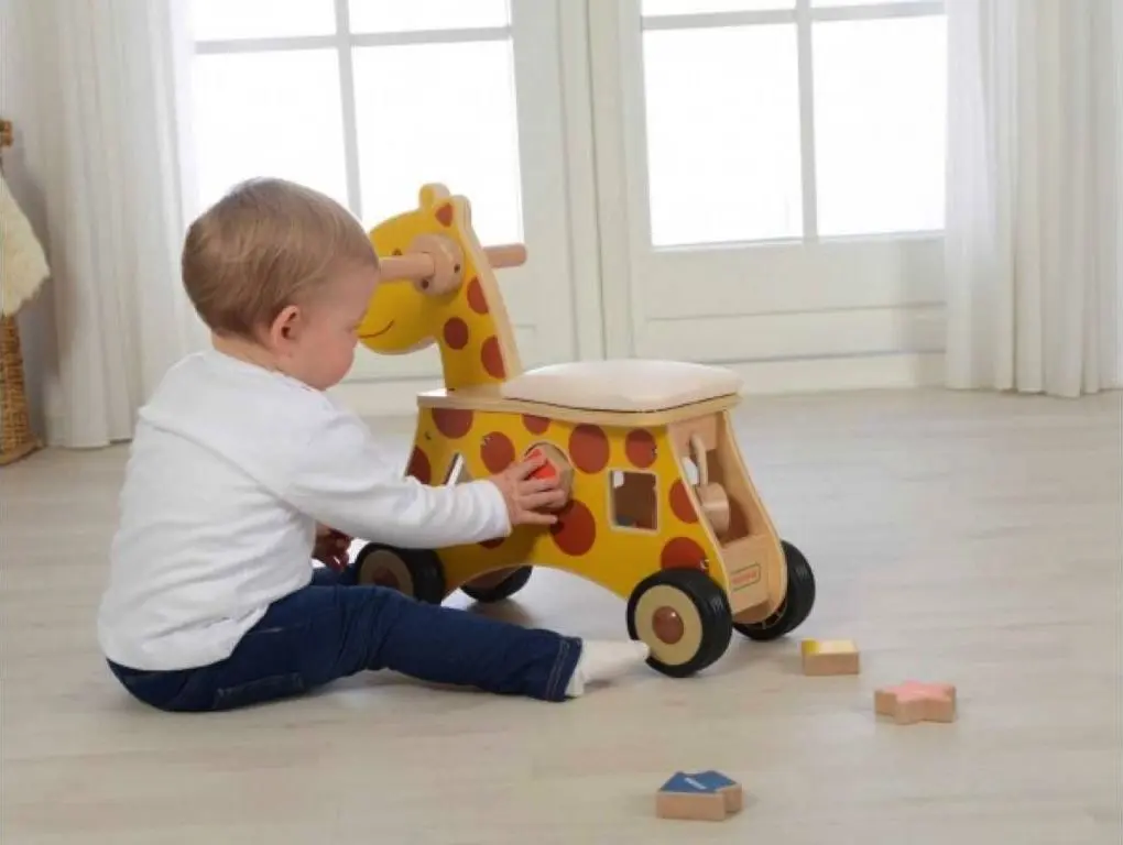 Толокар-сортер Masterkidz Giraffe (Multicolor) - 2