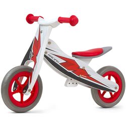 Беговел 2в1 Milly Mally Look Racing (Red/White)