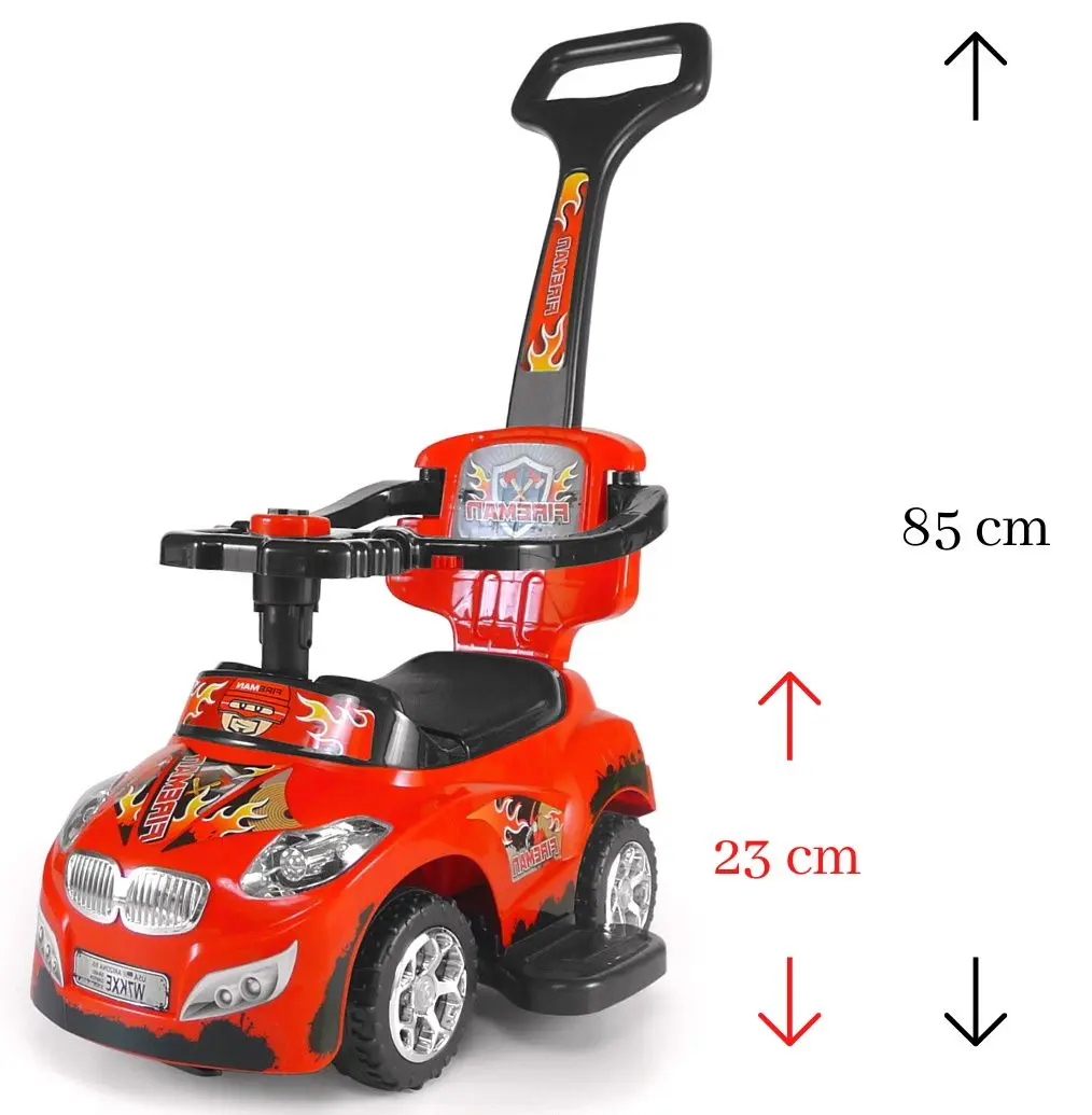 Tolocar 3in1 Milly Mally Happy (Red) - 9