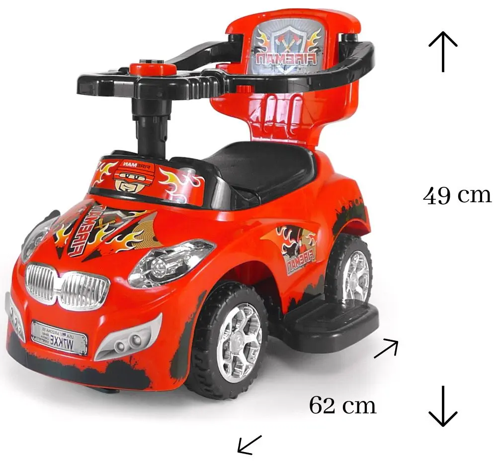 Tolocar 3in1 Milly Mally Happy (Red) - 10